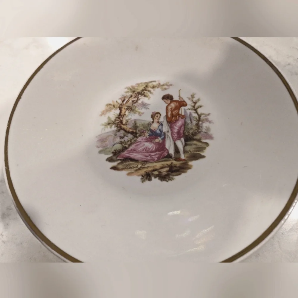 Vintage Porcelain La S Marco Victorian Era 6.5